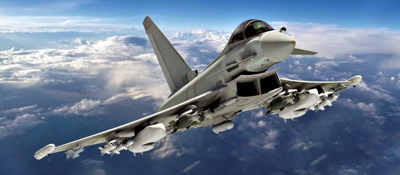 Υπερηχητικό scramble για δύο Euorfighter Typhoon της RAF προκειμένου να αναχαιτίσουν άγνωστο αεροσκάφος